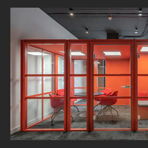 Glass wall Modren Office Vancouver